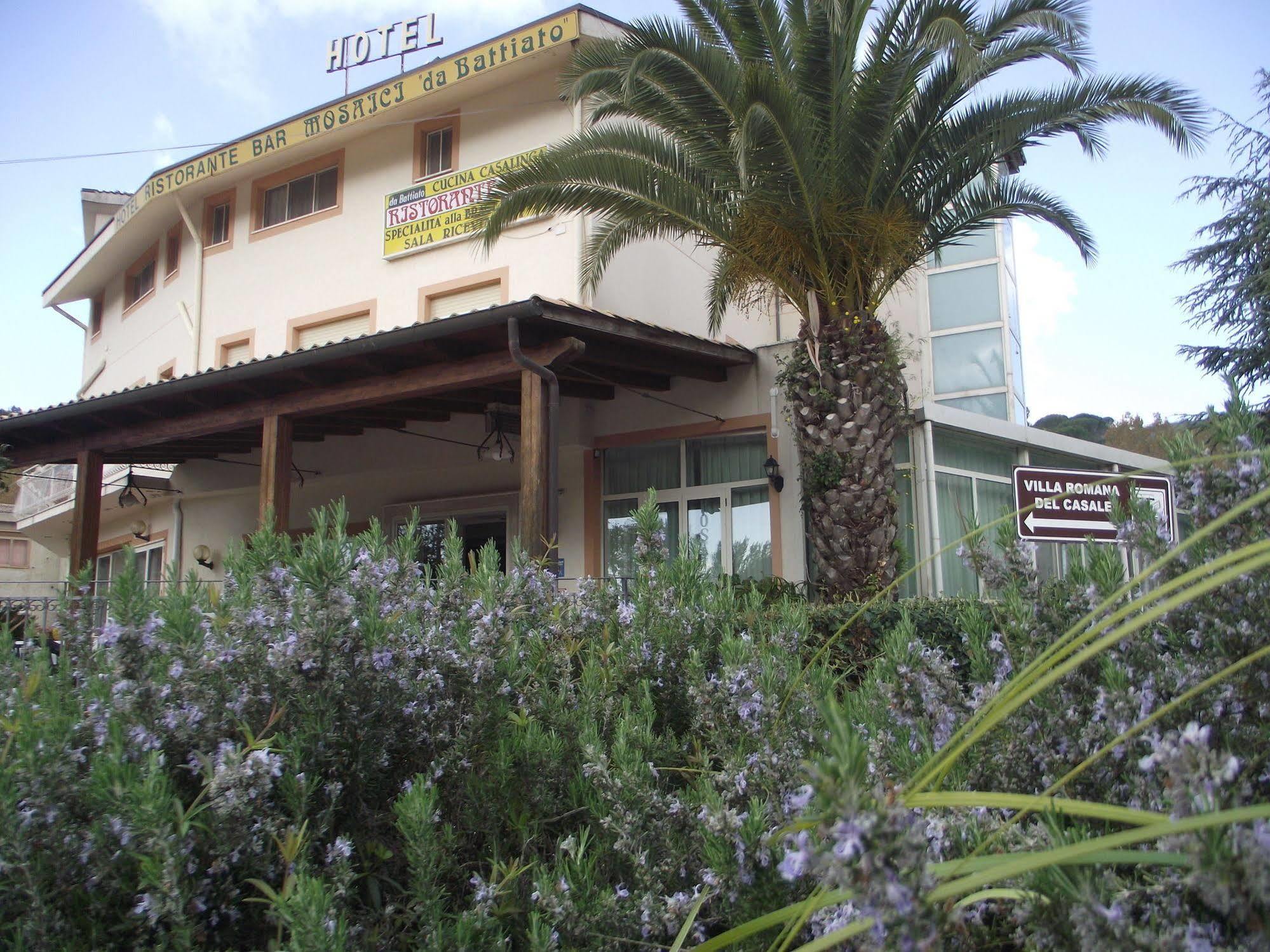 Hotel Ristorante Mosaici Пьяцца-Армерина Экстерьер фото